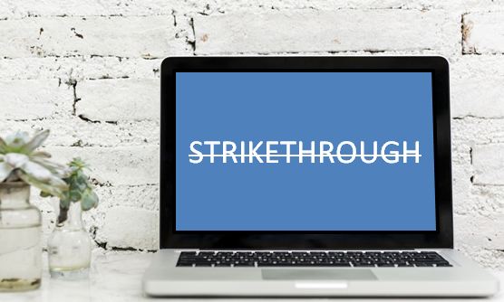 Shortcut For Strikethrough In Mac Word