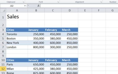 10 Great Excel Navigation Shortcuts to Move Around in Workbooks