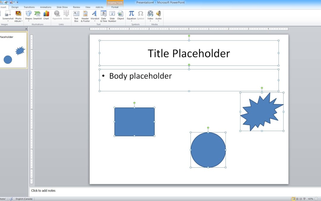 PowerPoint tricks to select objects (slide with objects on it)