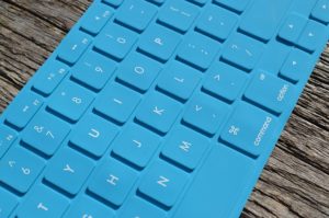 Keyboard representing user writing their own keyboard shortcuts in Microsoft Word.