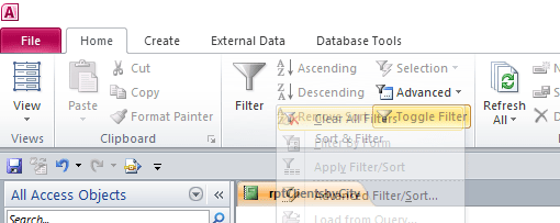 Save Time Running Microsoft Access Reports using Filters in Layout View ...