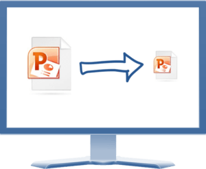 PowerPoint icons in reduced sizes.