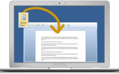 How to Insert Reusable Text Snippets in Word with Quick Parts (Great Timesaver)