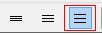 Double-spacing button in Microsoft Word.