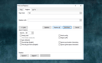 How to Quickly Remove All Page Breaks in Word