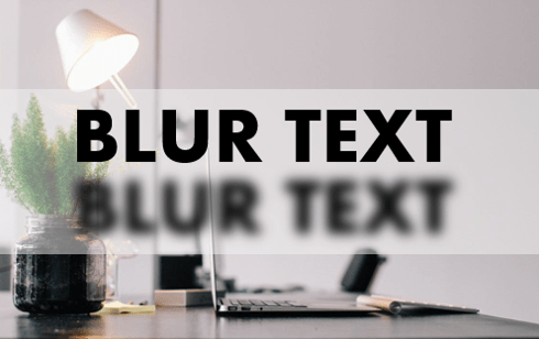 How to Blur Text on a PowerPoint Slide