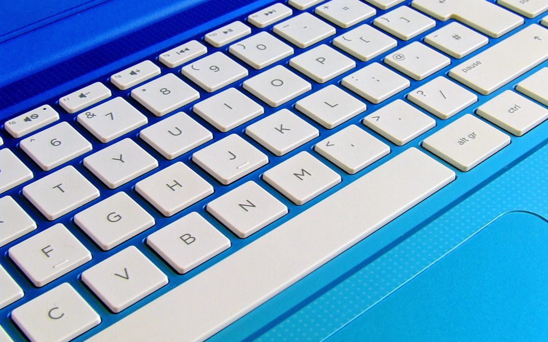 Keyboard representing Microsoft Word selection shortcuts.