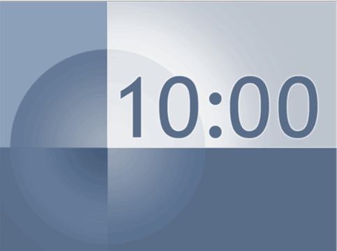 10 minute coundtown timer for PowerPoint (free)