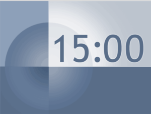 15 minute countdown timer for PowerPoint (free)