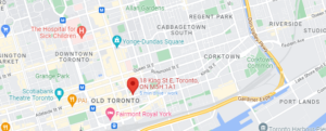 Map Avantix Learning at 18 King Street East, Suite 1400, Toronto, Ontario, Canada.