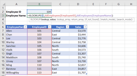 How to Use the XLOOKUP Function in Excel (Overview, Syntax + Formula ...