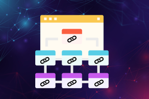 How to link to another slide in PowerPoint represented by link icons.