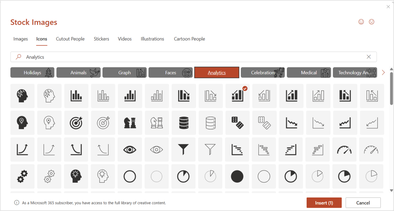 How to Insert and Format Icons in PowerPoint