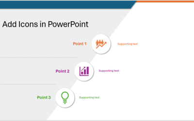 How to Insert and Format Icons in PowerPoint