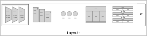 Options to change SmartArt layout in the Ribbon in PowerPoint.